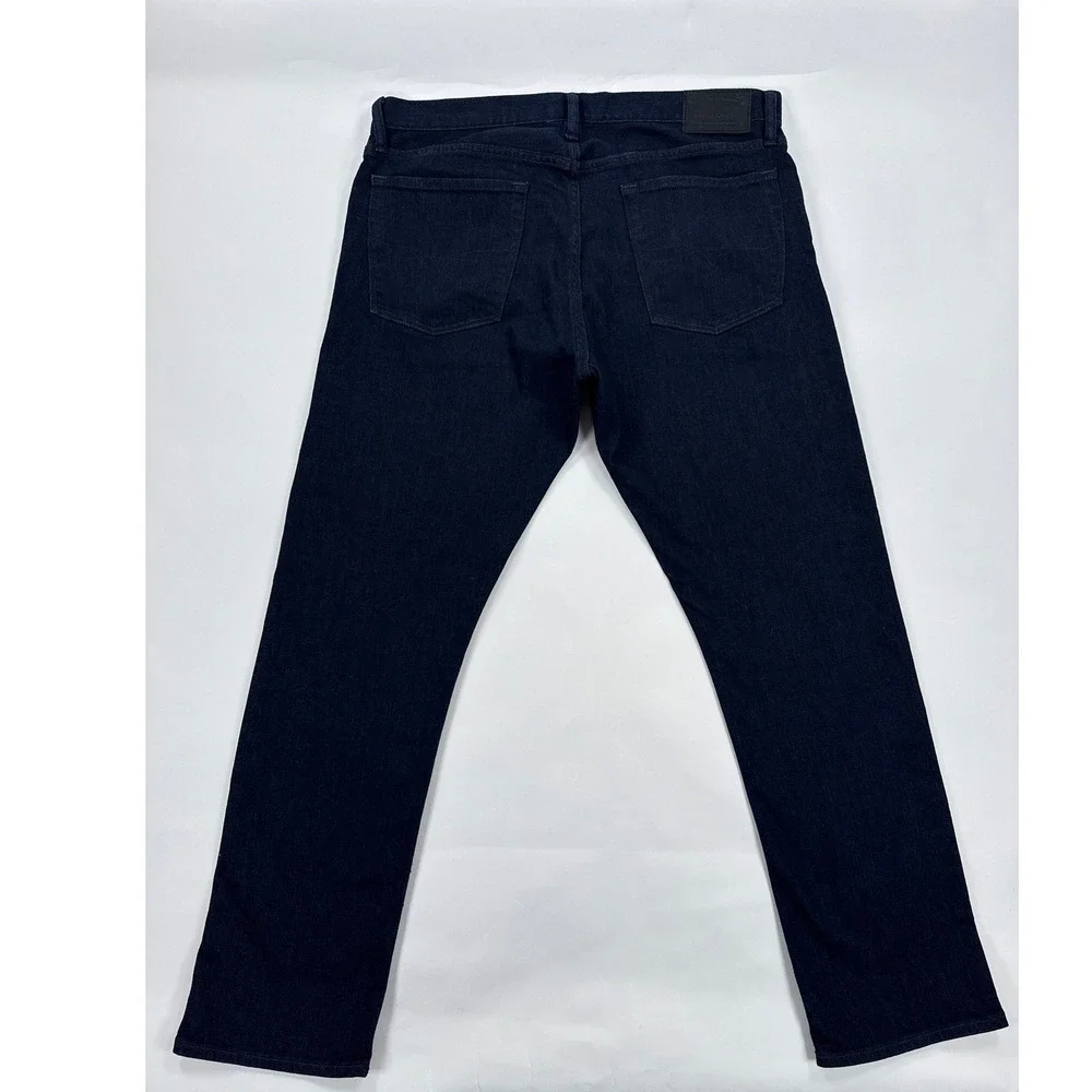 Polo Ralph Lauren Mens Jeans 36x32 Blue Hampton Relaxed Straight Classic Dark